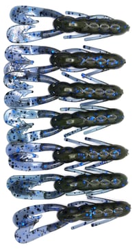 Image 2 of Speed Craw 3.8" Green Pumkin to Blue color shift