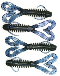 Image 2 of  Thunder Craw 3.8" Green Pumkin to Blue color shift