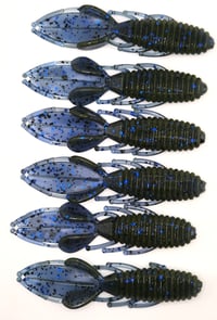 Image 2 of Bass Punisher" Green Pumkin to Blue Color shift. 