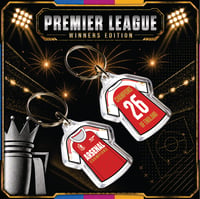 Image 1 of ARSENAL CHAMPIONS OF ENGLAND SHIRT KEYRING
