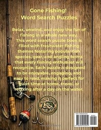 Image 2 of Gone Fishing Word Search: Volume 1: Freshwater Fish Word Search Puzzles