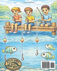 Image 2 of Lyle’s Lures Fishing Coloring Book for Kids