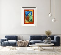 Image 3 of Lynne Drexler - Window Frame Giclee Print, Paper or Canvas Abstract Wall Decor 