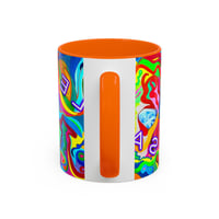 Image 5 of Personalized Reiki Soul Portrait - Accent Mug 11oz & 15oz