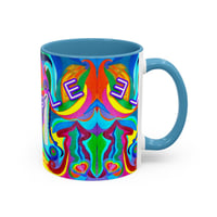 Image 3 of Personalized Reiki Soul Portrait - Accent Mug 11oz & 15oz