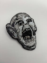 Image 3 of Hand Beaded Batboy Pin