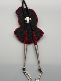 Image 2 of Art the Clown Terrifier Beaded Bolo Tie
