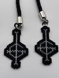 Image 4 of Hand beaded Ghost (Papa Terzo) Bolo Tie
