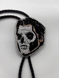 Image 8 of Hand beaded Ghost (Papa Terzo) Bolo Tie