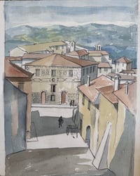 Tuscan hill town