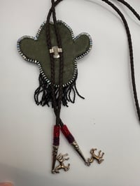 Image 3 of Hand Beaded Orville Peck Bolo Tie