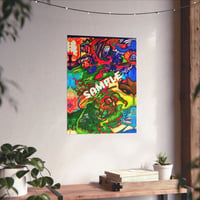 Image 1 of Personalized Reiki Soul Portrait - Matte Vertical Art Poster