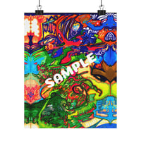 Image 2 of Personalized Reiki Soul Portrait - Matte Vertical Art Poster