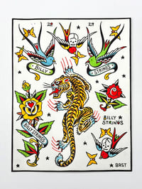 Image 1 of (Billy Strings Winter 2024) The Original Flash Sheet