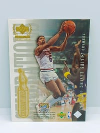 Image 2 of 1998 Upper Deck Century Legends Generations Michael Jordan / Julius Erving