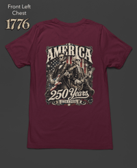 Image 2 of America 250 Years Tee