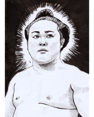 Image of Enho ink drawing 