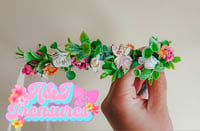 Image 2 of Fairy flower crown