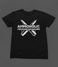 Image 1 of Ammoholic Graphic Tee
