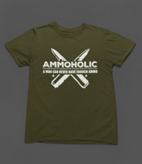 Image 4 of Ammoholic Graphic Tee
