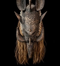 Image 1 of Ghanaian Ceremonial Mask — Temple Used