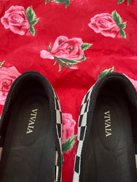 Image 2 of Vivaia Checkered Flats