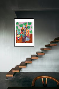 Image 3 of Henry Matisse - Black dress and purple dress, Giclee Print Paper Canvas Wall Decor Poster