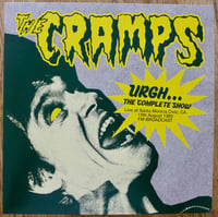 Image 1 of the CRAMPS - "Urgh... The Complete Show" LP (Splatter Vinyl) 