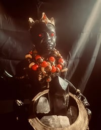Image 2 of Chango Macho Orisha Effigy — Consecrated Babalawo Amulet