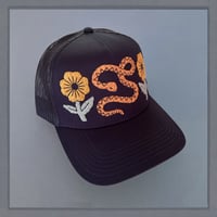 Image 2 of Navy Floral Snake