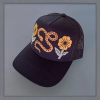 Image 3 of Navy Floral Snake