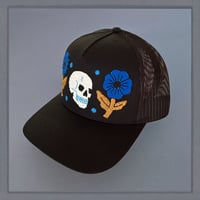 Image 3 of Black Floral Skull Duo