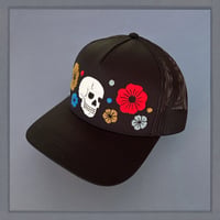 Image 3 of Black Multi Flower