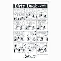Image 1 of Bobby London's DIRTY DUCK Limited *SIGNED* Print - Black & White