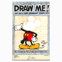 Image 1 of FAMOUS RODENT POSTER--SIGNED WITH SKETCH