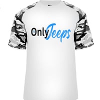 Image 2 of MrLiveBest OnlyJeeps Badger Tee White
