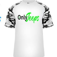Image 3 of MrLiveBest OnlyJeeps Badger Tee White