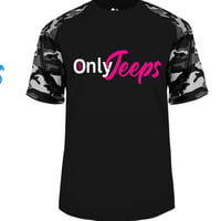 Image 1 of MrLiveBest OnlyJeeps Badger Tee Black