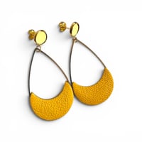 Image 1 of Boucles LORETTE Jaune
