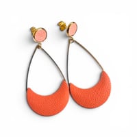 Image 1 of Boucles LORETTE Orange