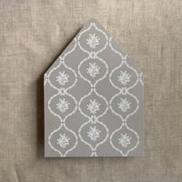Image 7 of Rosalie floral blush vellum wraps + envelope liners PACK of 10