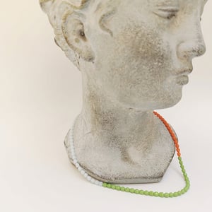 Image of Gargantilla Tri  Verde/Naranja/Azul