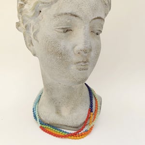 Image of Gargantilla Tri Petróleo/Verde/Azul