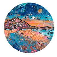 Assorted Stickers  - Product name pure magic round