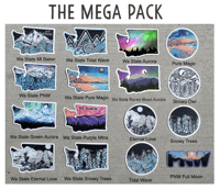 Assorted Stickers  - Product name the mega pack