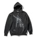 Image of UNIT 2.1.6 Midweight Hooded Sweatshirt - Black