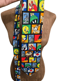 Image 3 of Looney Tunes Stamp Tie