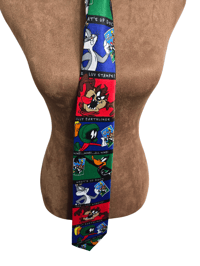 Image 1 of Looney Tunes Stamp Tie 2