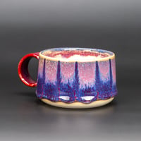 Image 1 of Magenta Waves #1 - Low Mug