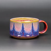 Image 2 of Magenta Waves #2 - Low Mug
